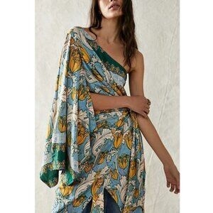 NWT FREE PEOPLE Pardon My French Maxi Dress - One Shoulder (Size M)